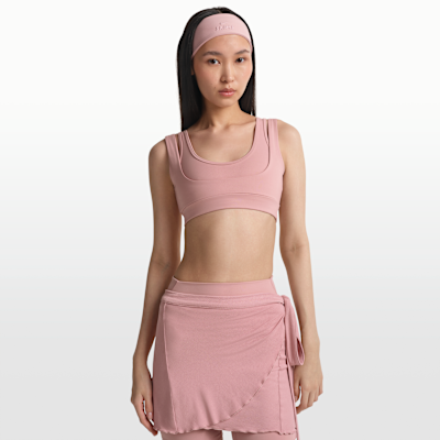 NikeSKIMS Matte Women's Double-Strap Scoop Bra. Nike.com